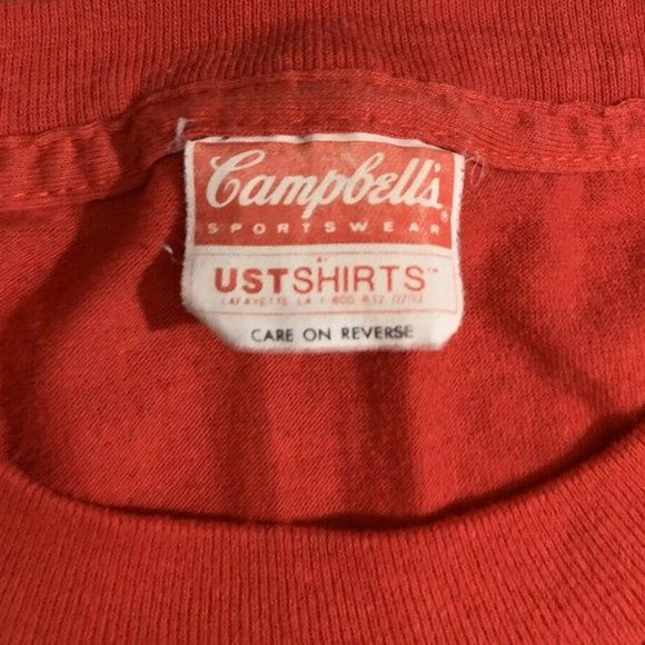 Vintage 1988 Campbell Souper Mom size XXL T-shirt Andy Warhol - Picture 5 of 7